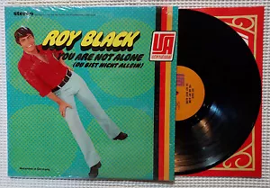ROY BLACK You Are Not Alone Orig '67 UNITED ARTISTS Pop Vinyl Inner Shrink NM- - Foto 1 di 1