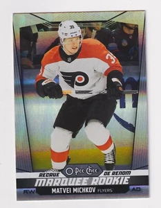 2024-25 O-Pee-Chee OPC MARQUEE ROOKIE RAINBOW #547 MATVEI MICHKOV RC 104/350 - Picture 1 of 2