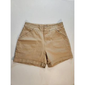 Women's Shorts Nautica Jeans Size M Khaki - Picture 1 of 7
