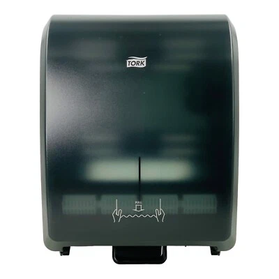 Tork H71 Mechanical Hand Towel Roll Dispenser Black, 772728 - Image 1 of 4