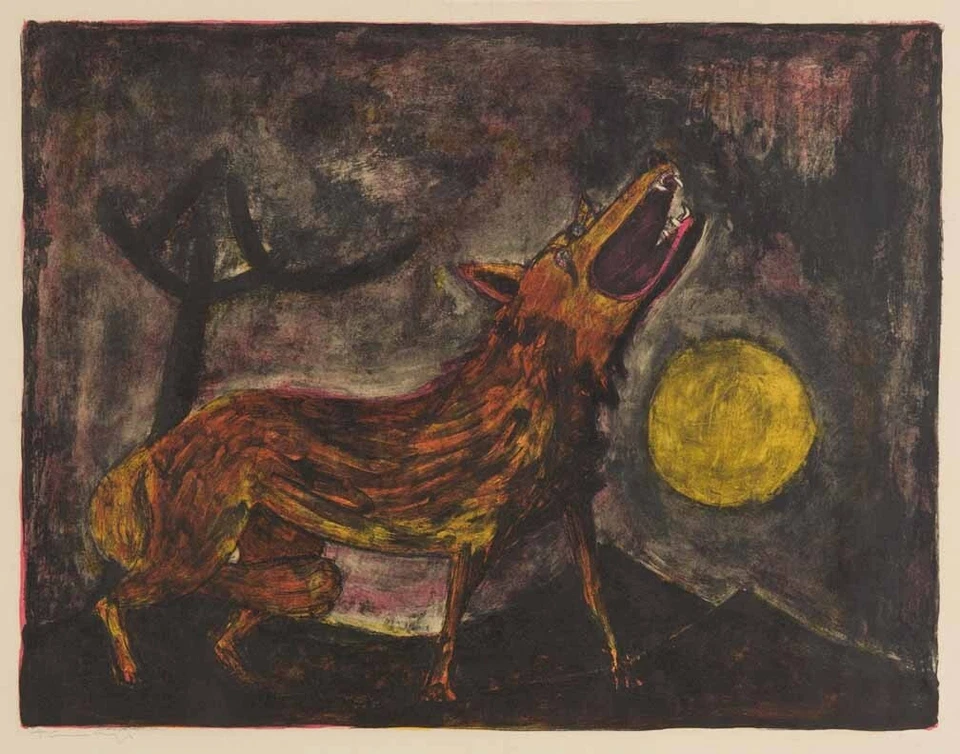 Impresión en lienzo Rufino Tamayo Coyote 16 x 20 Foto 1 de 4