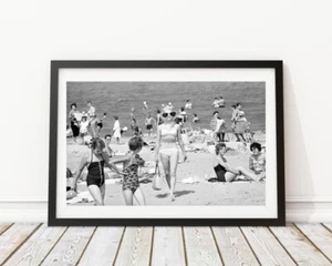Vintage Photo - 1960's California Beach Art - Photography, Home Decor, Bar Art - Picture 1 of 2