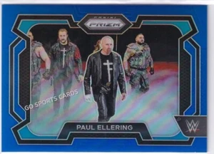 2024 Panini Prizm WWE Paul Ellering #95 Blue Prizms /199 Smack Down Wrestling - Picture 1 of 3