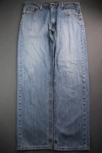 Pantalones de mezclilla para hombre Levi's 559 2015 relajados rectos ligeros talla 36x32 cremallera mosca - Imagen 1 de 12