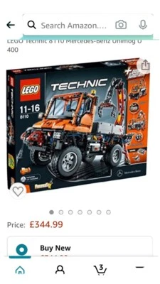 Lego Technic Mercedes-Benz Unimog 8110 - Bild 1 von 2