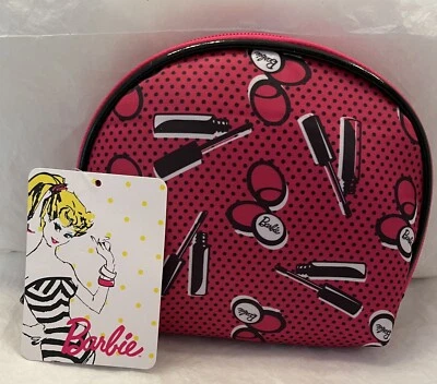 BARBIE LONDON SOHO ESTUCHE DE BELLEZA COSMÉTICA, ESTUCHE DE MAQUILLAJE, VIAJE CON CREMALLERA 2016 NUEVO CON ETIQUETAS Foto 1 de 4