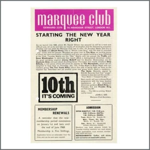 The Iveys Marmalade 1968 Marquee Club Handbill (UK) - Picture 1 of 2