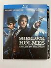 Sherlock Holmes: A Game of Shadows (2011) Blu-ray BD Movie All Region 1 Disc Box