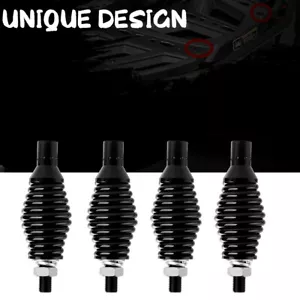 4x LED Spiral Whip Light Spring Base Mount Quick Release Antenna For ATV UTV RZR - Bild 1 von 10