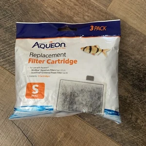 3pk Aqueon Small Bow Filter Cartridge Replacement Free Shipping - Picture 1 of 2
