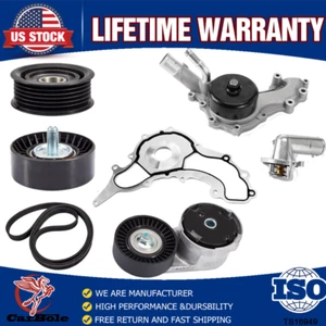 Water Pump Thermostat Tensioner Assembly For Jeep Grand Dodge Ram 1500 VW 3.6L - Picture 1 of 24