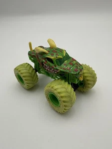 Monster Jam Monster Mutt Dalmatian Zombie Invasion Truck Green Figure - Picture 1 of 8