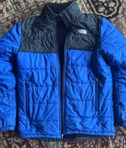 The North Face Boys' Fleece-lined Reversible Jacket Size XL 18/20 - Picture 1 of 6