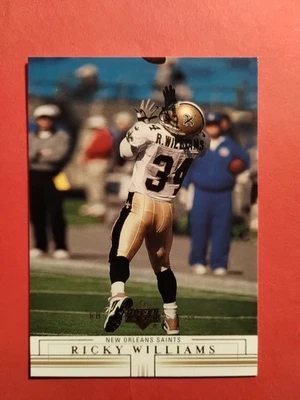 2001 Upper Deck - Ricky Williams #99 Saints  - Image 1 of 4