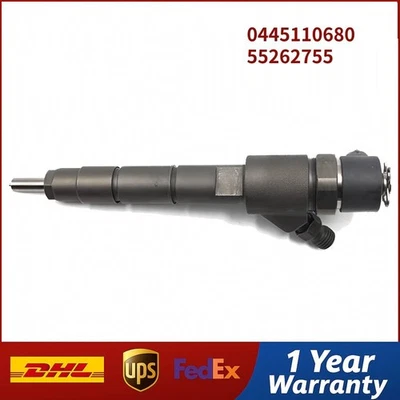 0445110680 55262755 Diesel Fuel Injector for Fiat 500X 1.6 MultiJet 2014 - Image 1 of 4