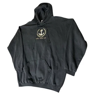 HRLA Los Angeles Royal Viking Sun Hoodie Gr. M schwarz Oversized Sweatshirt USA - Bild 1 von 10