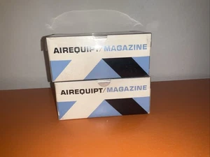 TWO AIREQUIPT Metal Slide Tray Magazines 36 2"x2" slides For 35mm Slides - Picture 1 of 5