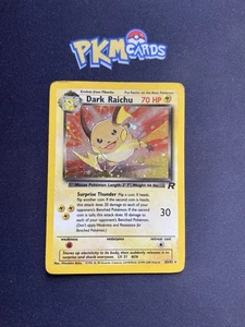 Pokemon TCG Dark Raichu Team Rocket 83/82  Holo Secret Rare HP. - Picture 1 of 5