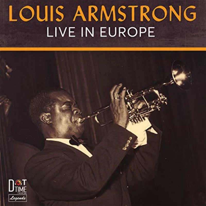 Louis Armstrong Live In Europe CD DT8015 NEW - Imagem 1 de 1