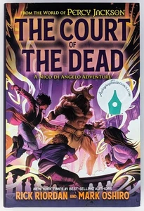 SIGNED AUTOGRAPHED - Court of the Dead - Percy Jackson - BAM Exclusive In Hand! - Picture 1 of 8