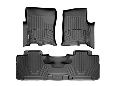 WeatherTech FloorLiner for 2007-2010 Lincoln Navigator - 1st & 2nd Row, Black - Image 1 of 4