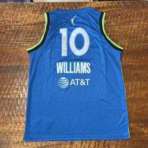 Courtney Williams Signed Minnesota Lynx Jersey JSA Coa Autographed WNBA - Picture 1 of 6