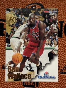 1996-97 NBA Hoops Ben Wallace Rookie Card #314 Bullets - Picture 1 of 2