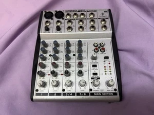 BEHRINGER EURORACK UB802 Ultra-Low Noise 8 Input 2 Bus Mixer FREE SHIPPING - Picture 1 of 6