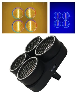 new 4 eyes led blinder light retro color change matrix audience par backlight - Image 1 of 4