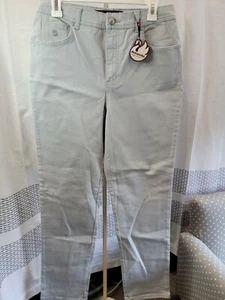 Gloria Vanderbilt NWT Stretch  Grey Jeans Size 10 - Picture 1 of 4