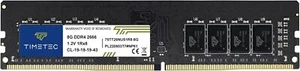 Timetec 8GB KIT(2x4GB) DDR4 2666MHz PC4-21300 Non-ECC Unbuffered 1.2V CL19 1Rx8 - Picture 1 of 5