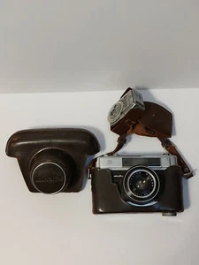 Minolta A5 45/2.8 Rokkor Lense w/Case & Coronet Light Meter ( Not Tested) - Picture 1 of 8