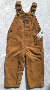 Oshkosh Latzhose Cord  hellbraun Gr. 62 - 80 NEU ! Kord Cordhose Kordhose Hose - Bild 1 von 1