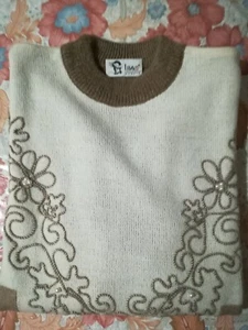 _ Maglia da Donna Lilla creazioni maglie 100% Pura Lana_ - Foto 1 di 5