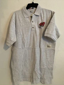 NWT Chase Authentics NASCAR Men’s SS Polo Sz: M Gray Sterling Marlin 40 (MW-652) - Picture 1 of 6