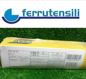 Elettrodi Esab Basici E7018 OK4860 D.mm. 2,5x350 Kg.4,3 171 Pz. circa - Foto 1 di 2