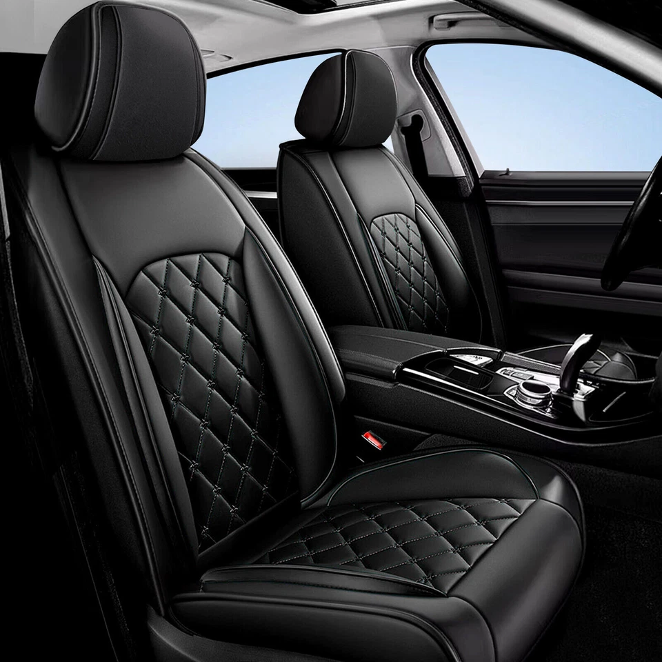 Car 5-Seat Covers For LINCOLN MKX 2008-2018 Faux Leather Protector Full Set Pad Foto 1 de 4