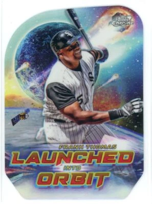 2023 Topps Cosmic Chrome Launched Into Orbit Frank Thomas Chicago White Sox - Image 1 of 2