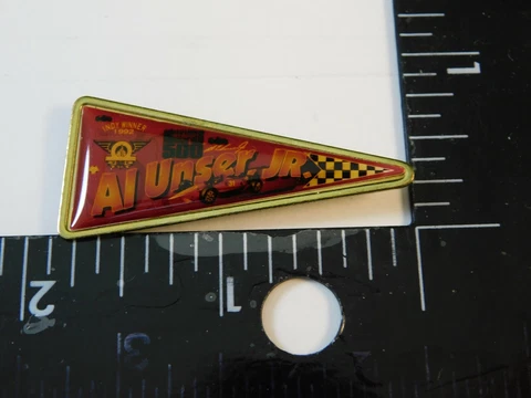 VHTF AL UNSER JR INDIANAPOLIS INDY 500 PENNANT PIN CHAMPIONS COLLECTION Cover
