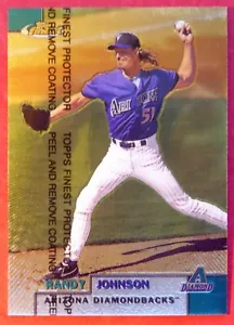 1999 Topps Finest Randy Johnson #185 (Diamondbacks) NM+ HOF - Picture 1 of 1