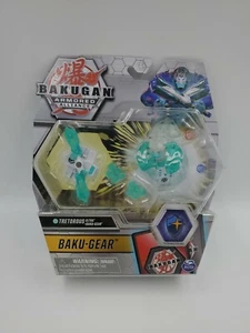 Bakugan Rare HTF Armored Alliance AQUA CLEAR TRETOROUS ULTRA BAKU-GEAR NEW - Picture 1 of 2