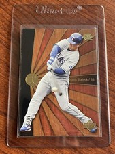 HANK BLALOCK #’d /99 - 2004 Upper Deck Sweet Spot Wood Variation SP #31 Rangers