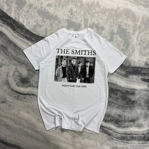 Vintage B&C Collection The Smiths Salford Lads Club 1985 White Sz Medium T-Shirt - Picture 1 of 8