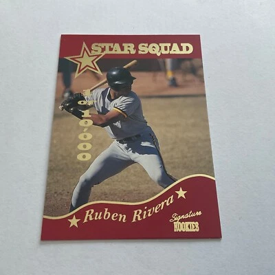 1995 Signature Rookies Star Squad Ruben Rivera /10,000 - Image 1 of 2