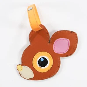 Etiqueta de equipaje Deery-Lou Sanrio identificación de viaje ciervo Lou monedero encanto - Imagen 1 de 3