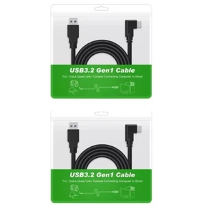 2 16 Fuß USB 3.2 Gen 1 auf Typ C Link Kabel kompatibel mit Steam Deck High Speed D - Bild 1 von 10