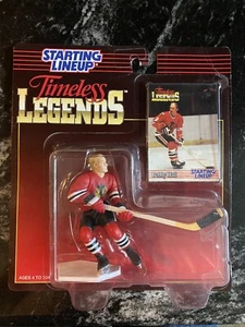 1995 Starting Lineup Timeless Legends Bobby Hull Blackhawks Figure - Picture 1 of 2