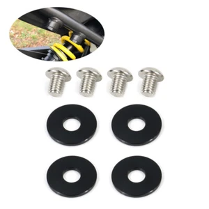 Footpeg Block Off Cover Plates Fit For HONDA CB300R/ABS 18-24 CB650R/R650R 19-24 - Imagen 1 de 6