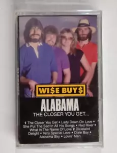 Alabama: The Closer You Get Cassette Tape~ FACTORY SEALED!! - Picture 1 of 3