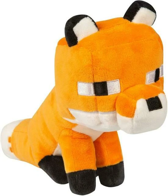Jinx Minecraft 10495 Happy Explorer Fox 5.5 inch Plush Toy